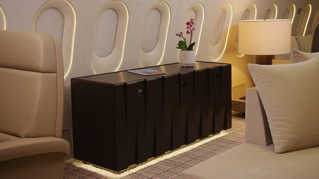 volo privato sul Boeing Business Jet 787